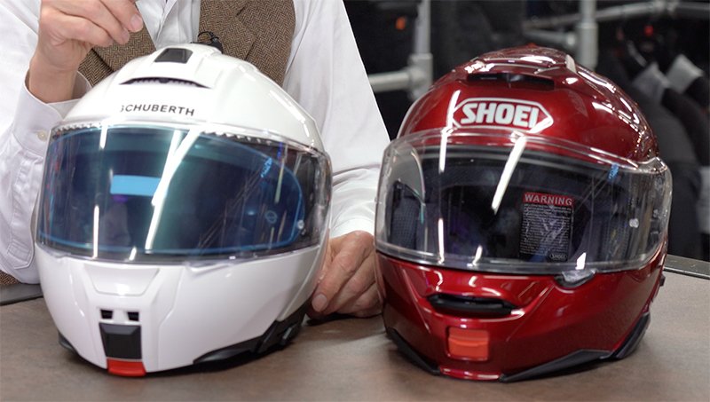 Schuberth C5 helmet vs Shoei Neotec 2 helmet